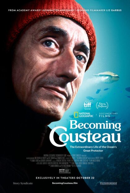 Poster for BECOMING COUSTEAU