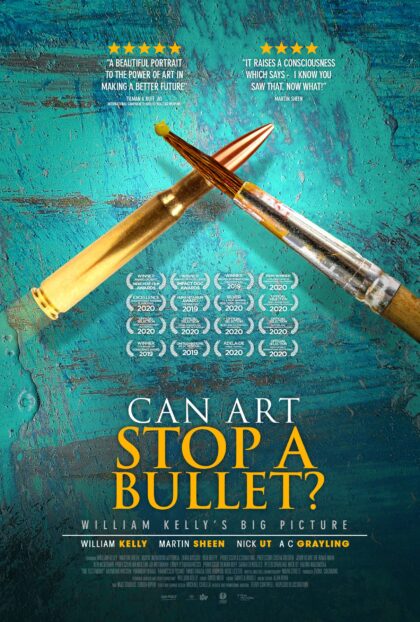 Poster for CAN ART STOP A BULLET?