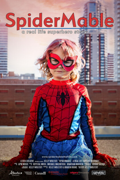 Poster for SpiderMable — A Real Life Superhero Story