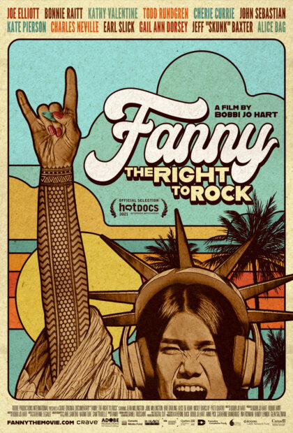 Poster for FANNY: THE RIGHT TO ROCK