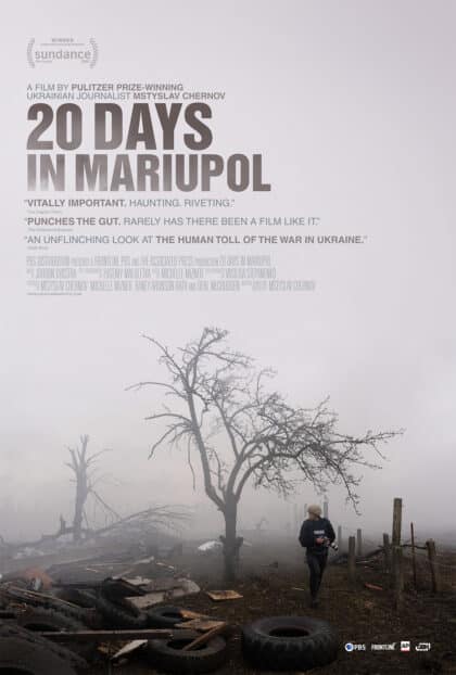 Poster for 20 DAYS IN MARIUPOL